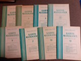 GAZETA MATEMATICA NR 1,2,3,4,5,7,10,12 -1979