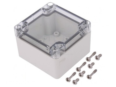 Carcasă universală gri 80x82x55mm IK08 foto
