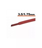 Tub termocontractibil rosu 3.5 mm/ 1.75 mm 0.5m