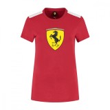 Ferrari tricou de dama Shield red F1 Team 2025 - S, Puma