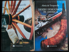 Alexis de Tocqueville - Despre democra?ie in America (2 vol.; cartonate) foto