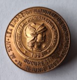 Al XXIV- lea Simpozion National de NUMISMATICA - Bucuresti 2007, insigna Rara