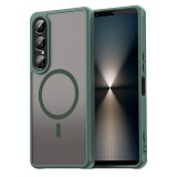 Husa Sony Xperia 1 VII Asteroid GSM HaloFrost II MagSafe, verde