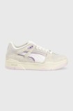 Puma sneakers din piele Slipstream 8ENJAMIN culoarea alb