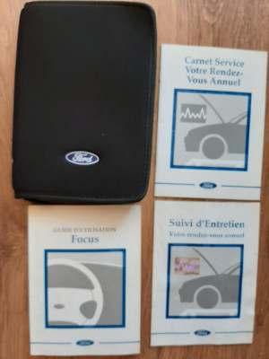 Carte tehnică service instructiuni utilizare prospect Ford Focus husă foto