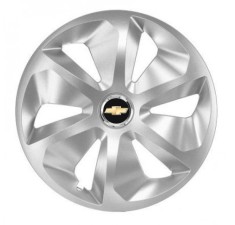 Set 4 capace roti pentru Chevrolet, model Roco Gray, R15