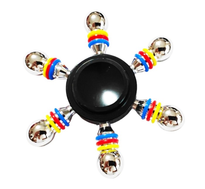 Spinner Black Galaxy, din aluminiu , 7 cm, 44SP
