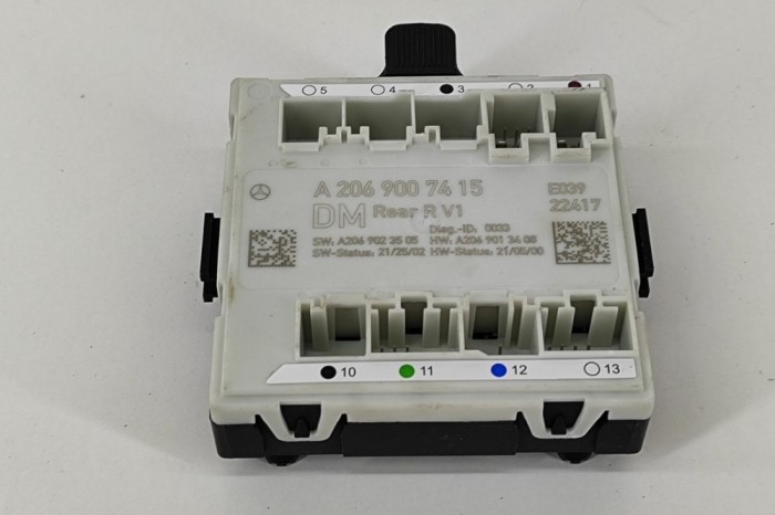 Modul de control ușă dreapta spate MERCEDES-BENZ GLC X254 2022 OEM: A2069007415,A2049023505,A2069013400 25321007