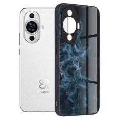 Husa Huawei nova 11 Techsuit Glaze, Blue Nebula foto