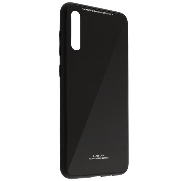 Husa SAMSUNG Galaxy A50 / A50s / A30s - Luxury Glass TSS, Negru