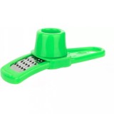 Mini razatoare pentru ghimbir, usturoi sau nuci, plastic, verde