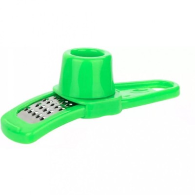 Mini razatoare pentru ghimbir, usturoi sau nuci, plastic, verde foto