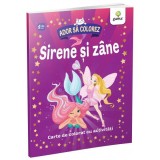 Cumpara ieftin Sirene și z&acirc;ne. Ador să colorez - Paperback brosat - *** - Gama