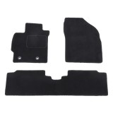 Set covorase auto mocheta Velor TOYOTA COROLLA (E14/E15), 03.2007-12.2013, negru,
