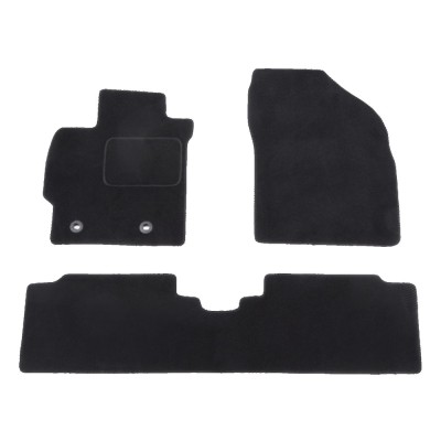 Set covorase auto mocheta Velor TOYOTA COROLLA (E14/E15), 03.2007-12.2013, negru, foto