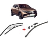 Cumpara ieftin Set 3 stergatoare MERCEDES-BENZ EQA (H243) 2021, pentru parbriz si luneta, Valeo HydroConnect