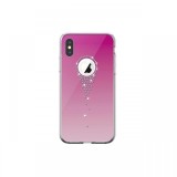 Carcasa iPhone XS Max Devia Angel Tears Gradual Rose Red