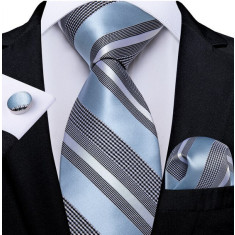 Set cravata + batista + butoni - matase 100% - model 354