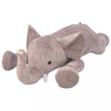 VidaXL Elefant de pluș de jucărie XXL, 120 cm