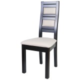 SCAUN ERGO CU SPATAR TAPITAT STOFA STANDARD - Wenge Negru