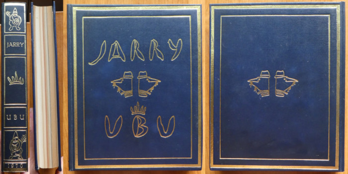 Alfred Jarry , Ubu , 1969 , editia 1 in limba romana in legatura bibliofila