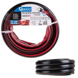 Furtun de gradina ranforsat Black&amp;Red, 1&quot;, 10 m, Geko G73691