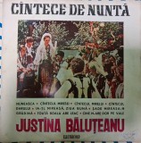 Disc Vinil Justina Băluțeanu - C&icirc;ntece De Nuntă (10", Album, RE, Whi)-Electrecord-STM-EPD 1174