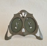 Rama fotografica de poseta in stil Art Nouveau