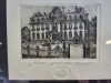 Gravura Palatul Cantacuzino Bucuresti 1997 - Marius Leonte, Istorice, Cerneala, Realism