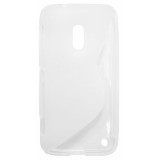 Husa silicon S-line transparenta pentru Nokia Lumia 620