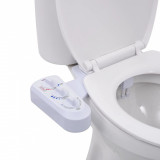 VidaXL Accesoriu bideu pentru scaun toaletă apă rece &amp; caldă două duze