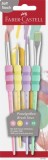Set 4 pensule soft touch pastel Faber Castell, Lecom