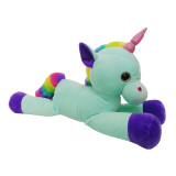 Unicorn de plus pentru copii Lolo 2, multicolor, 45 cm, Oem