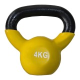 Cumpara ieftin Kettlebell Otel - 4 Kg, Negru-Galben Ultimate FactoryBikes