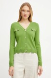 Morgan cardigan MAROLA femei, culoarea verde, light, MAROLA