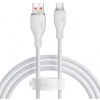 Cablu Date si Incarcare USB-A - USB-C Baseus Pudding, 100W, 1.2m, Alb