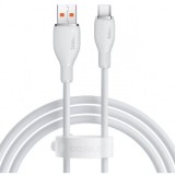 Cablu Date si Incarcare USB-A - USB-C Baseus Pudding, 100W, 1.2m, Alb