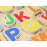Puzzle din lemn - Alfabet - Litere mari | Masterkidz