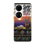 Husa compatibila cu Huawei Nova Y70 model Minecraft Sunset, Silicon, TPU, Viceversa, Transparent, Carcasa