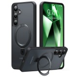 Husa Samsung Galaxy S24 Plus Torras Ostand MagSafe Series, negru
