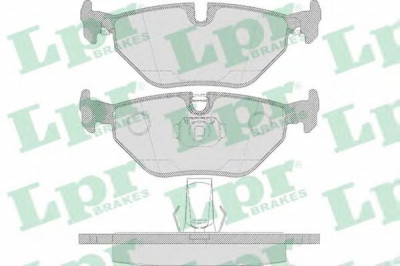 Set placute frana,frana disc BMW Seria 5 Touring (E39) (1997 - 2004) LPR 05P650 foto