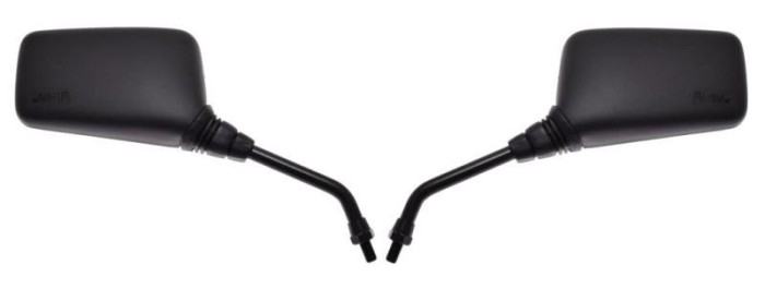Set 2 oglinzi moto/atv/scuter, filet M10, culoare negru Cod Produs: MX_NEW LU0607