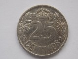 25 CENTIMOS 1925 SPANIA, Europa