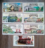 Lot 7 bancnote fantezie trenuri cafeteros