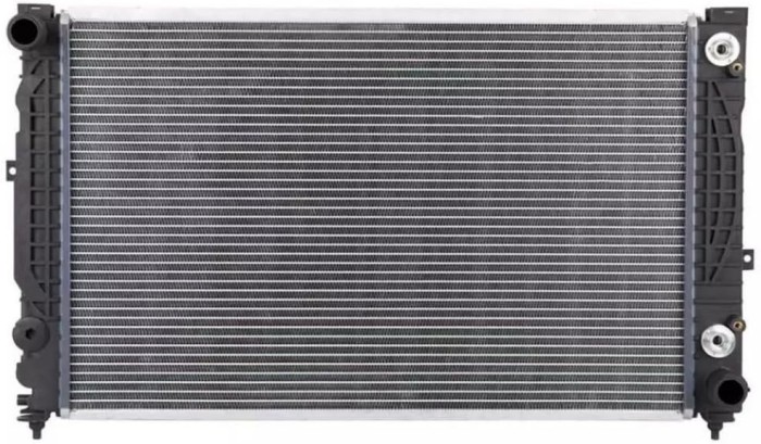 Radiator Audi A4 00, A6 04, A6 01, Allroad 06; Skoda Superb 08; Vw Passat 05, Passat 00, motor: 2.4 V6, 2.5 TDI, 2.6 V6, 2.8 V6, intrare/iesire