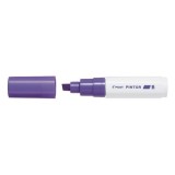 Marker cu vopsea pe baza de apa, varf tesit 8mm,Pilot Pintor, violet