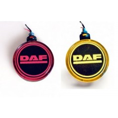 Lampa oglinda Pablo LOGO FR0333 DAF galben-rosu