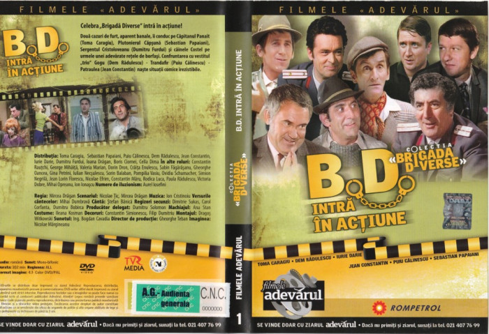 B D intra in actiune_film pe DVD_colectia Adevarul