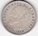 Moneda Argint Romania 1 Leu 1906