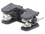 Clemă Siguranțe Cilindrice THT 5x20mm 10A Neagră